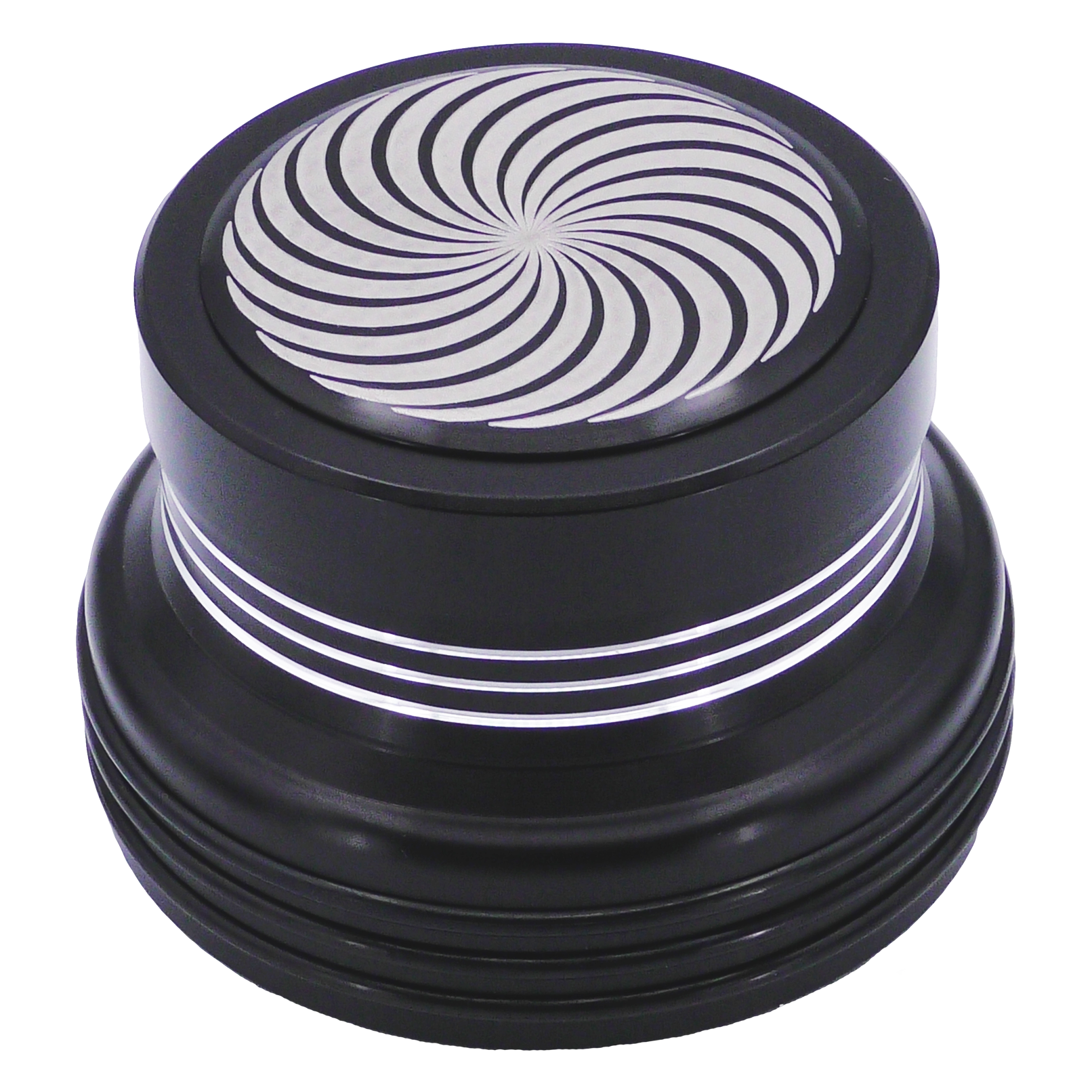 Madlandz Monolith ONE-K™ — 1000g Precision Record Weight (BLACK w/Spiral 11) | $199