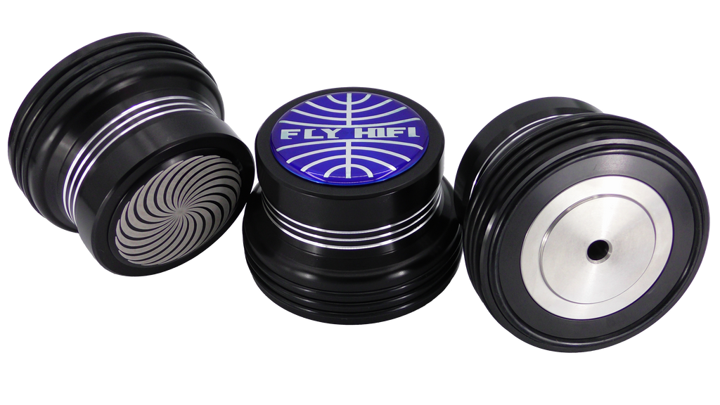 Madlandz Monolith ONE-K™ — 1000g Precision Record Weight (BLACK w/Spiral 11) | $199